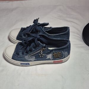 Tory Sport Blue and White Women's Sneakers
